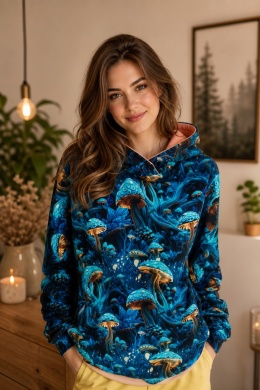 Bluza damska mistyczne grzyby