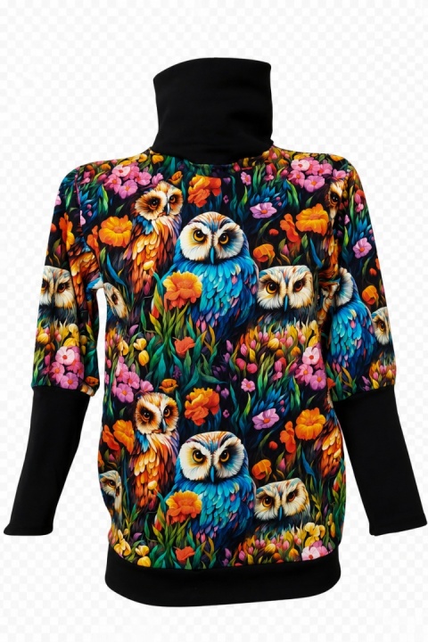 Bluza z kapturem wilki
