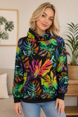 Bluza czarna monstery