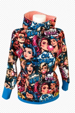 Bluza z kapturem Pinup