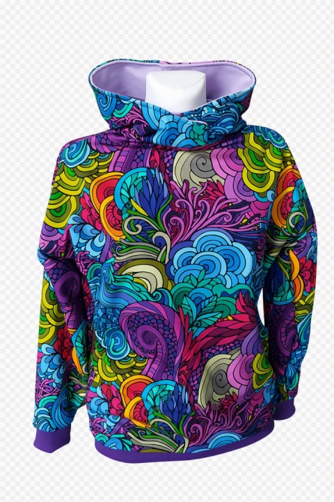 Bluza z kapturem Rafa Koralowa
