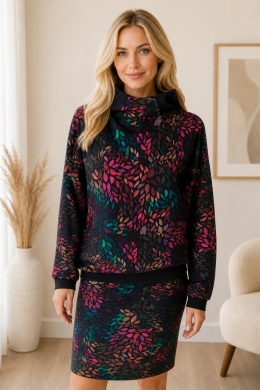 Bluza z kapturem etno