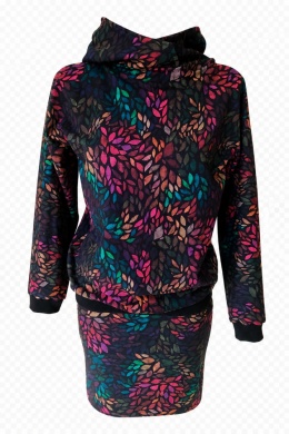 Bluza z kapturem etno