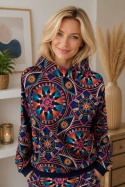 Bluza z kapturem etno