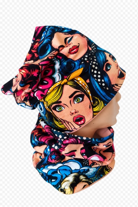 Czapka i komin Pinup
