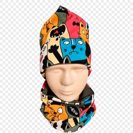 Czapka i komin szalone koty