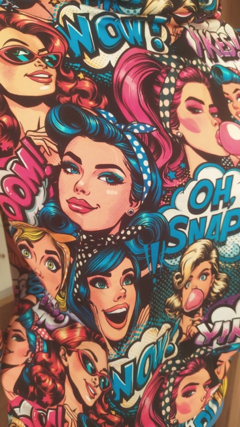 Spódnica ołówkowa Pinup
