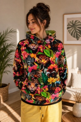 bluza z kapturem jungle