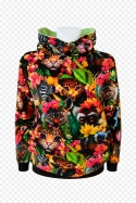 bluza z kapturem jungle