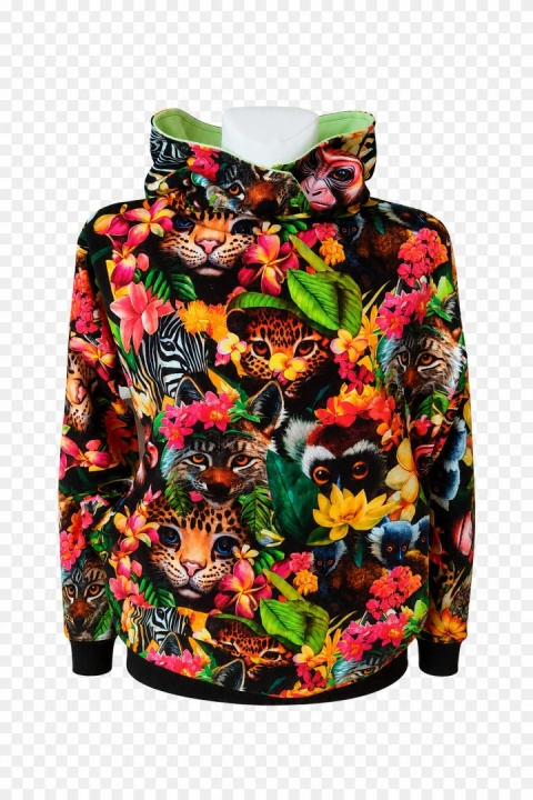 bluza z kapturem jungle