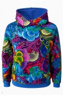 Bluza z kapturem Rafa Koralowa