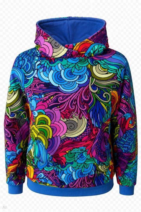 Bluza z kapturem Rafa Koralowa