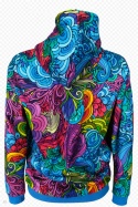 Bluza z kapturem Rafa Koralowa
